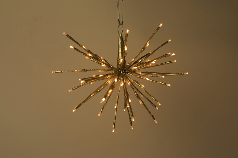 XMAS 6' Hanging Ball Lights - White