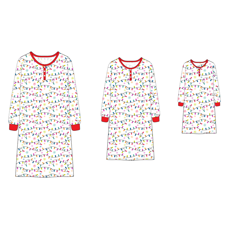 XMAS Ladies Night Gown
