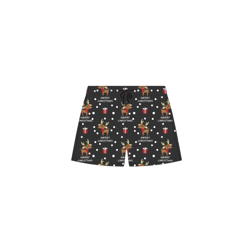 XMAS Mens Lounge Short Pants - Reindeers
