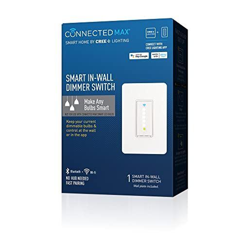 Smart In-Wall Dimmer Switch For Standard Bulbs
