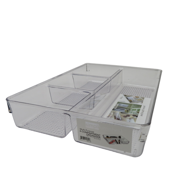Multi-Purpose 4 Compartment Organizer