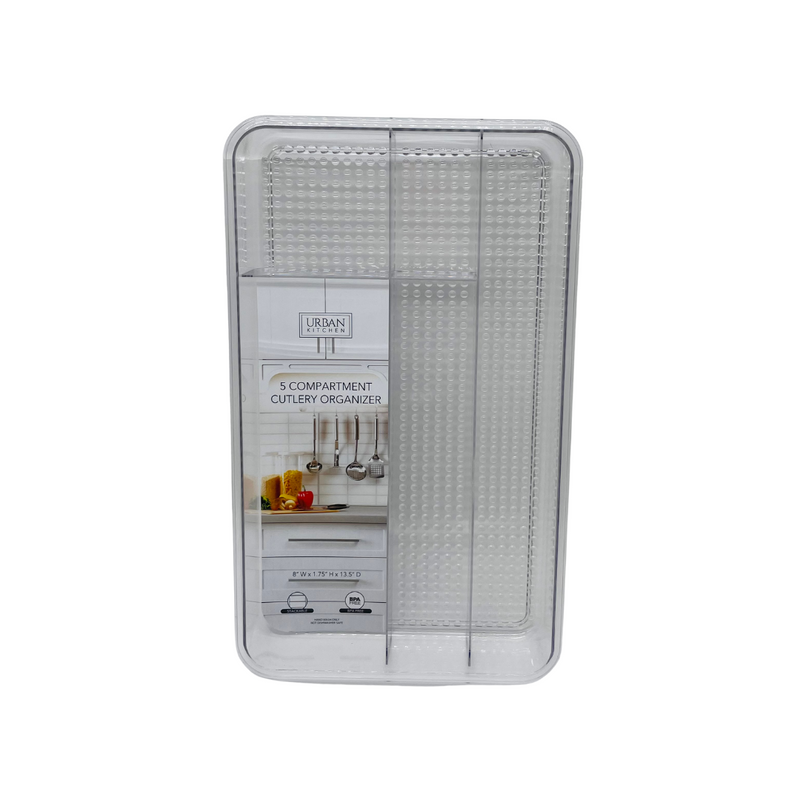 5 Compartment Cutlery Organizer
