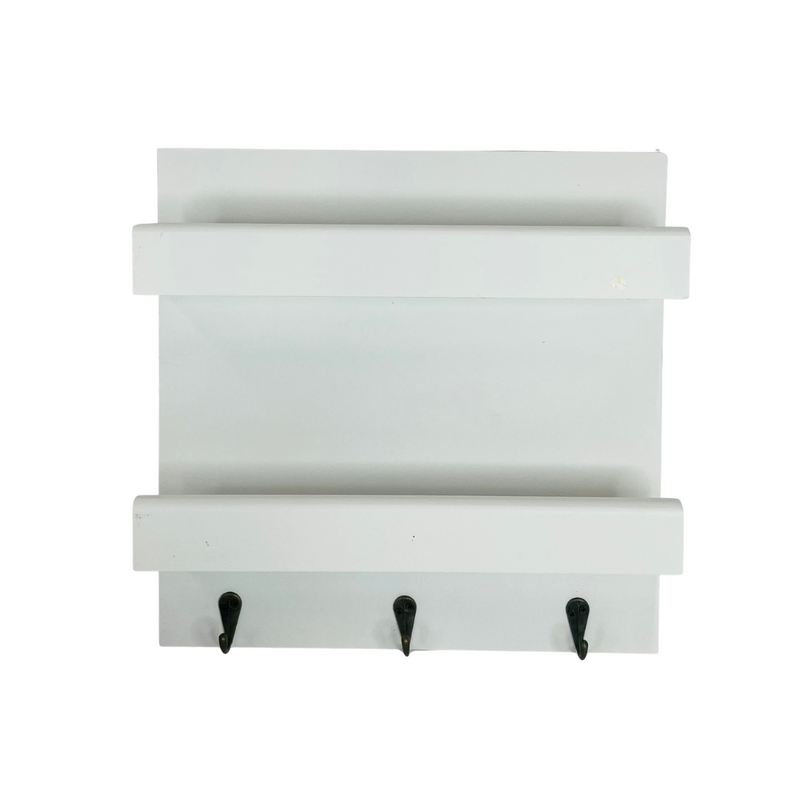 Wall Shelf With Key Ring Hook