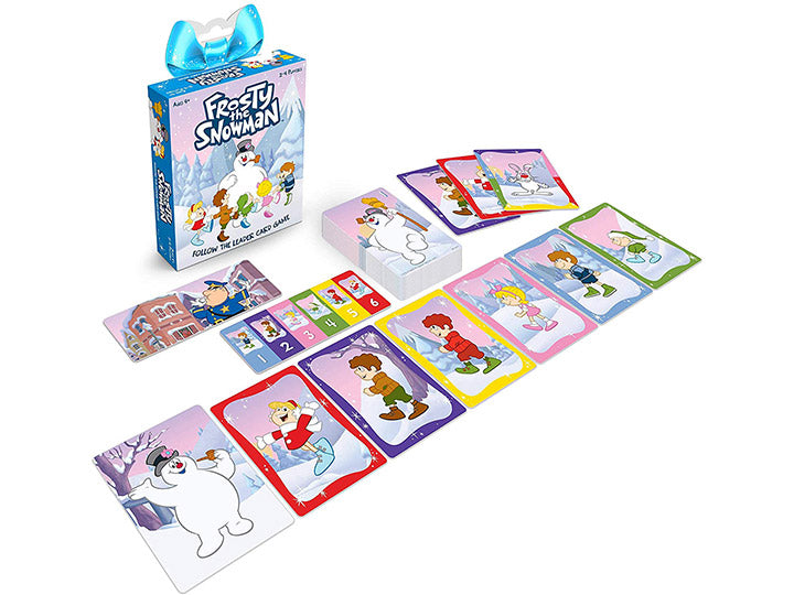 Frosty the Snowman: Follow the Leader Christmas Card Game