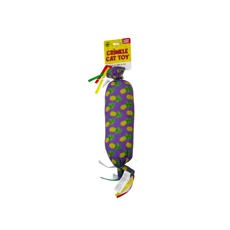 Crinkle Barrel Cat Toy