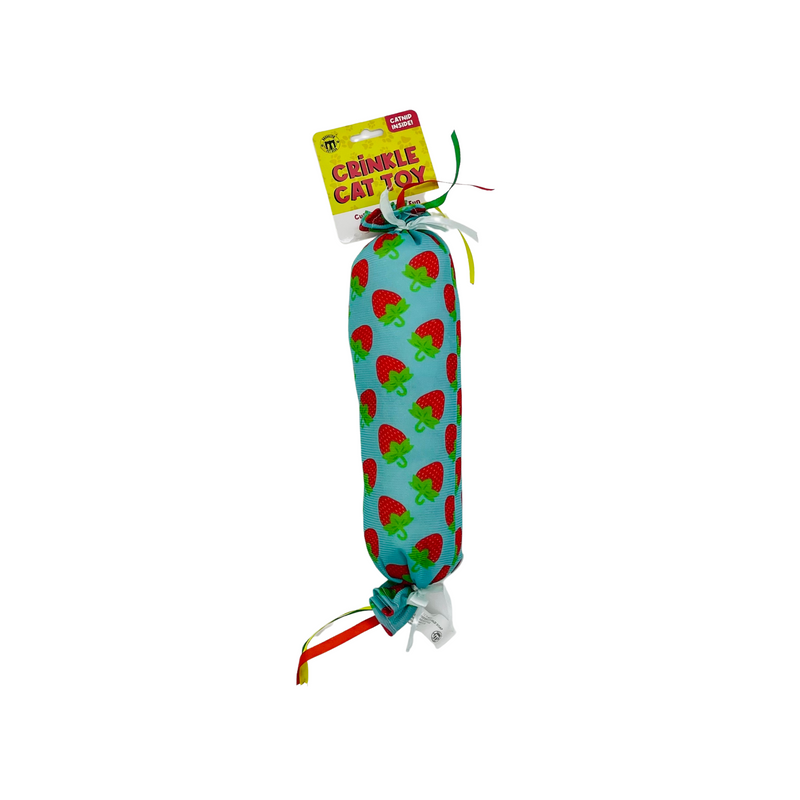 Crinkle Barrel Cat Toy