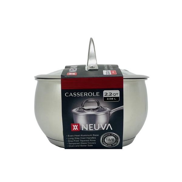 Stainless Steel Sauce Pan - 2.2QT