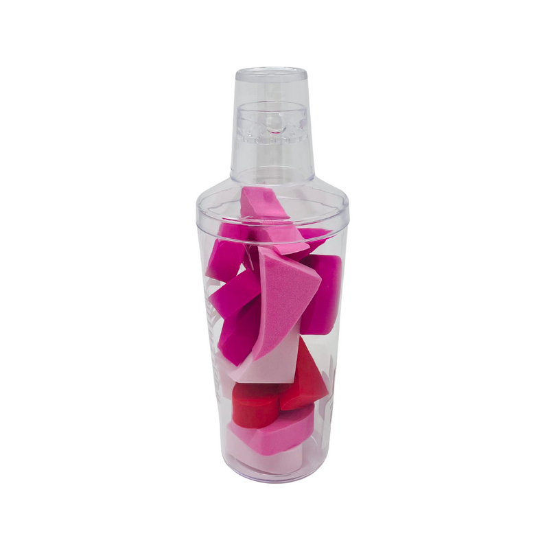 Beauty Sponges Cocktail Shaker Set