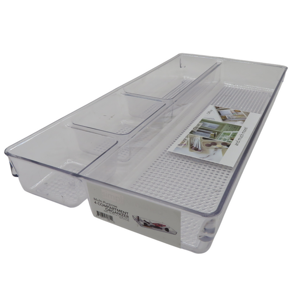 Multi-Purpose 4 Compartment Organizer