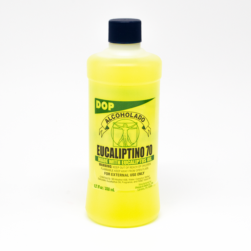 Alcoholado con Eucalipto 12oz.
