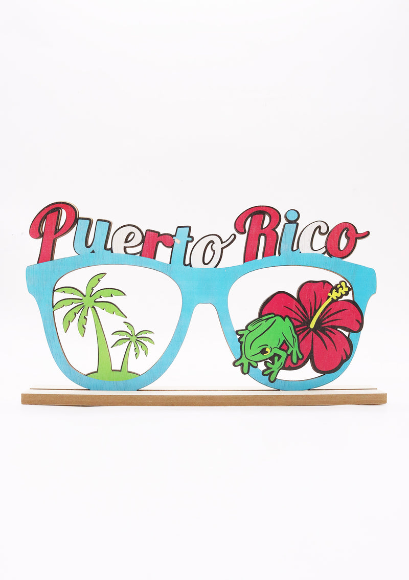 Wood Deco - Puerto Rico (Sunglasses)