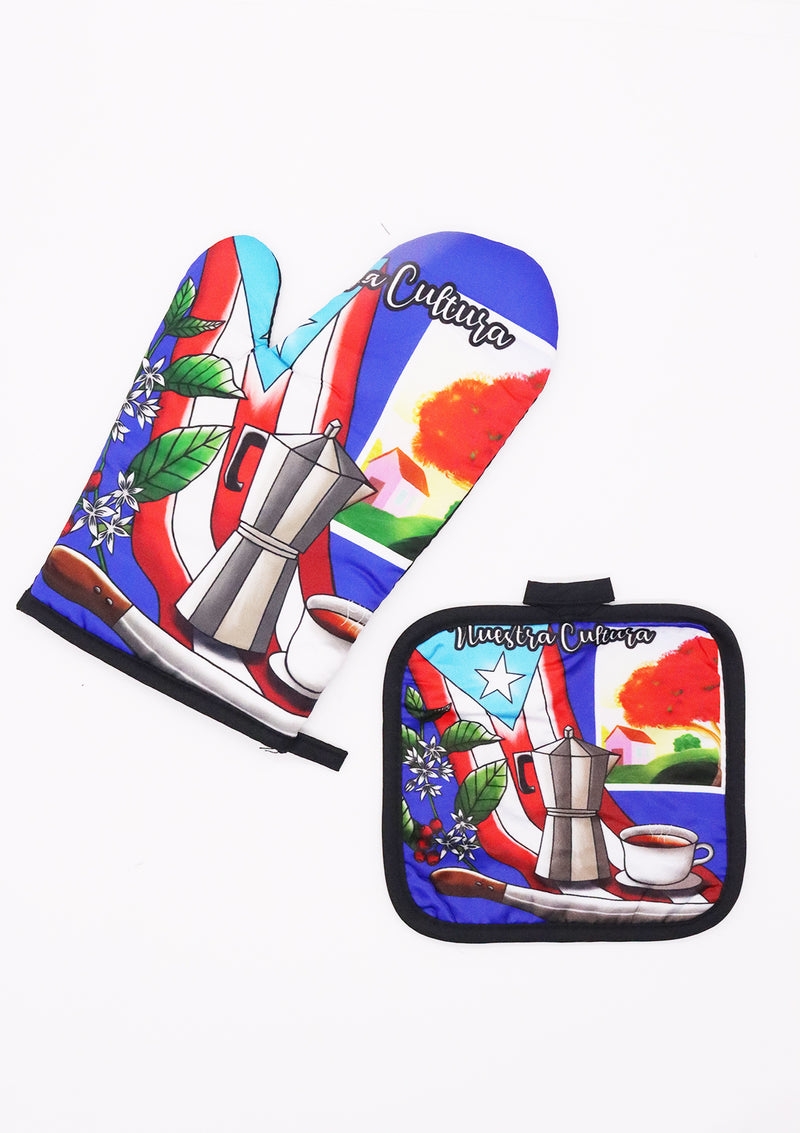 Apron & Glove Mit Set
