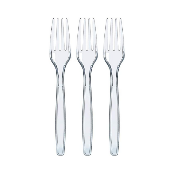 Plasticware Forks (Clear) - 36ct