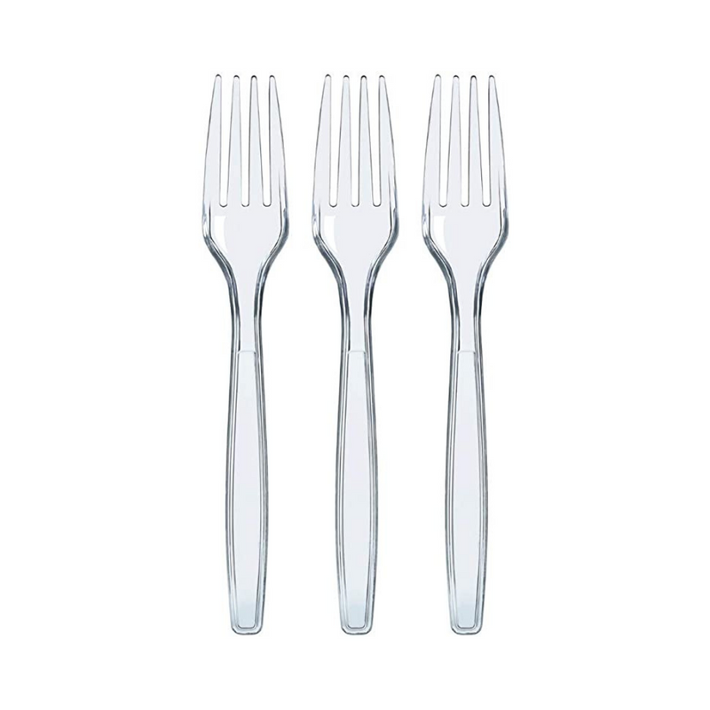 Plasticware Forks (Clear) - 36ct
