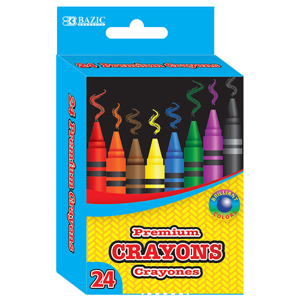 Premium Crayons 24 Color
