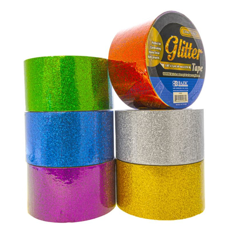 1.88" X 3 Yards Glitter Tape