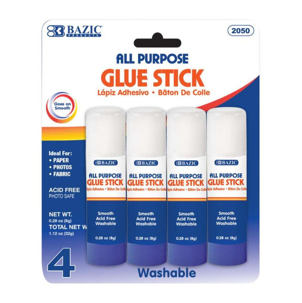 Glue Stick Premium 0.28 oz (8g)(4/Pack)