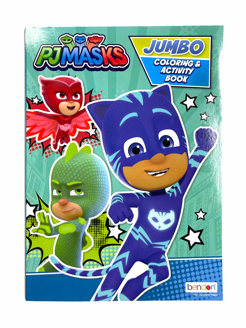 PJ Masks Jumbo Coloring & Activity Book