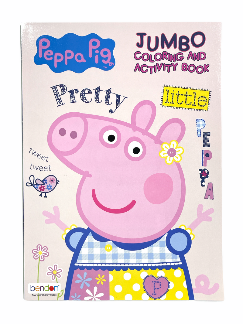 Peppa Pig Jumbo Coloring & Activity Book