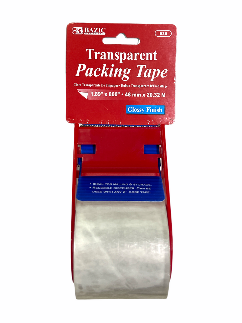 BAZIC Transparent Packing Tape
