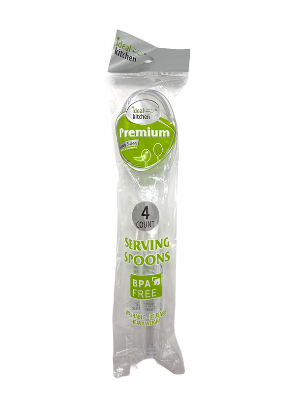 Spoons Clear 4pk